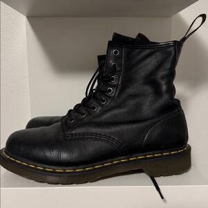 Dr. Martens Black Combat Boots